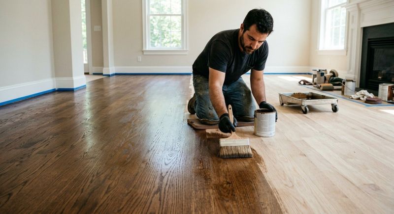 Floor Staining Service in Overland Park, KS