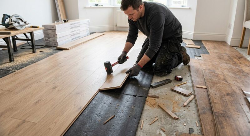Laminate Floor Remodeling in Roseville, CA