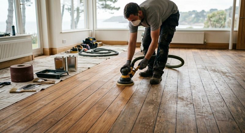 Parquet Floor Refinishing in Overland Park, KS