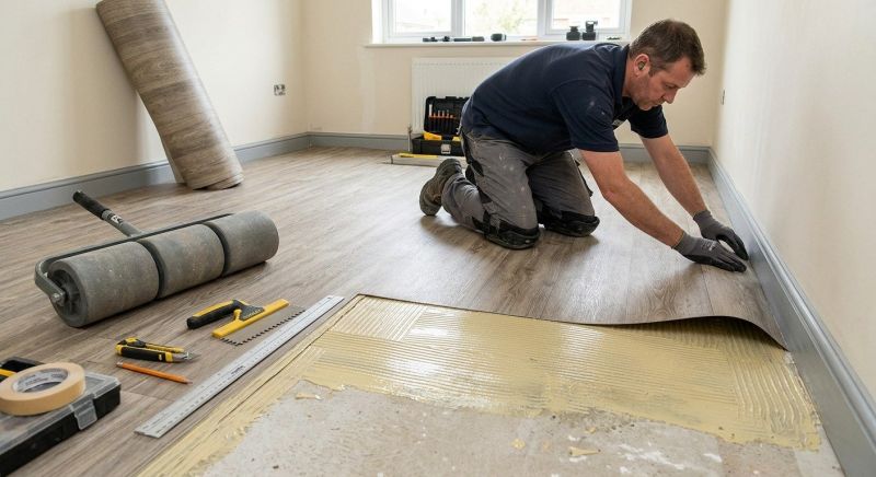 Sheet Flooring Installation in Fort Worth, TX