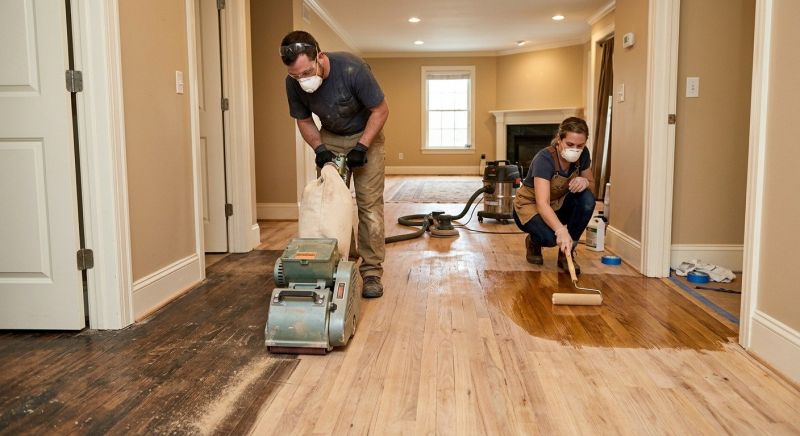 Cherry Floor Refinishing in Kansas City, KS
