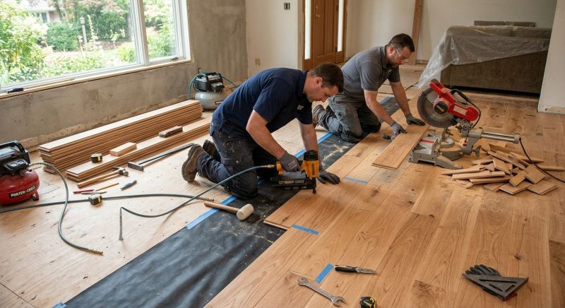 Hardwood Floor Installation in Phoenix, AZ