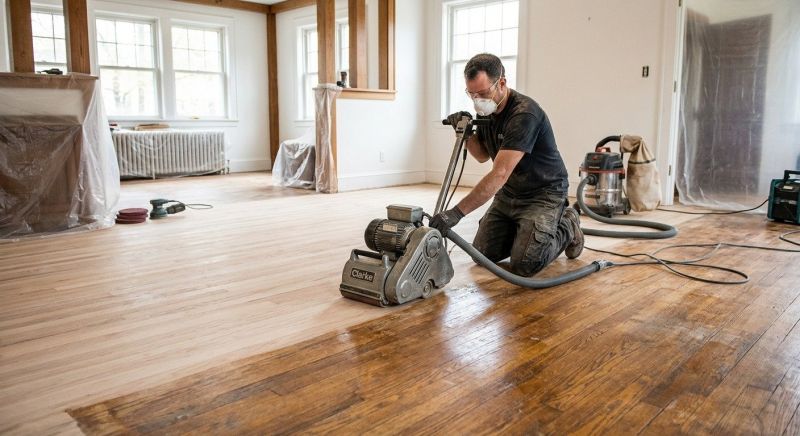 Mahogany Floor Refinishing in Olathe, KS