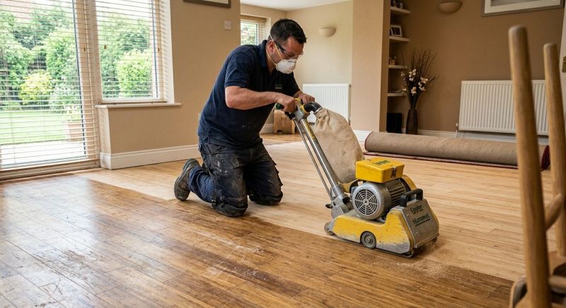 Teak Floor Refinishing in Alpharetta, GA