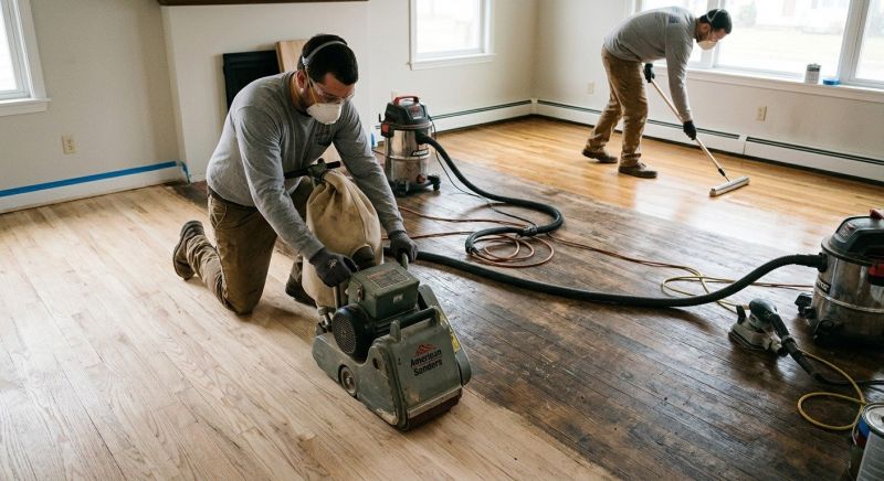 Tiger Wood Floor Refinishing in Olathe, KS