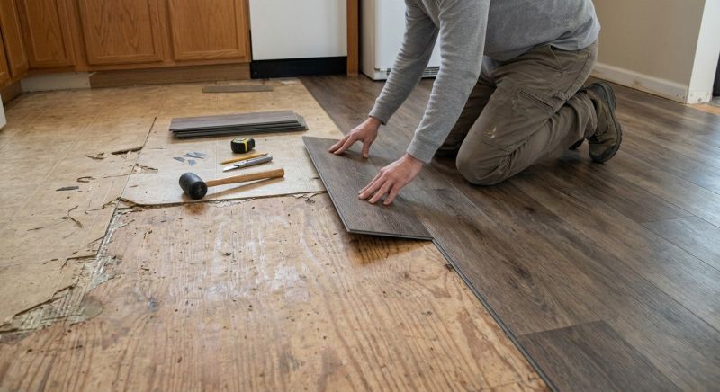 Vinyl Floor Replacement in Arvada, CO