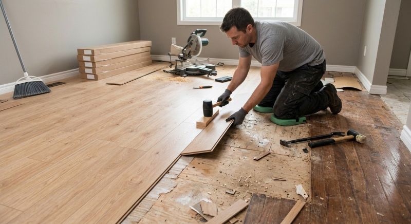 Wood Laminate Installation in Longmont, CO